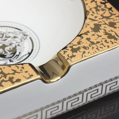 Luxury Gold Elegant Pattern Tray