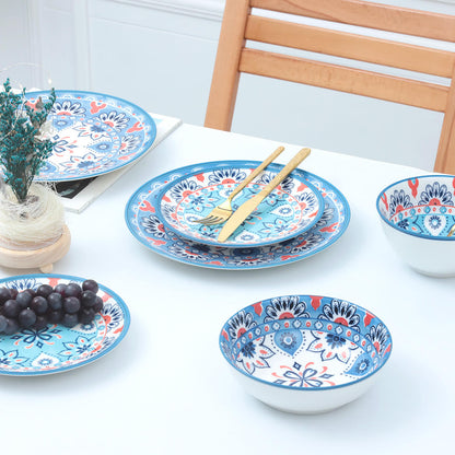 Floral Ceramic Dinner Set-24 Pcs